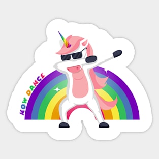 Unicorn fingerling Sticker